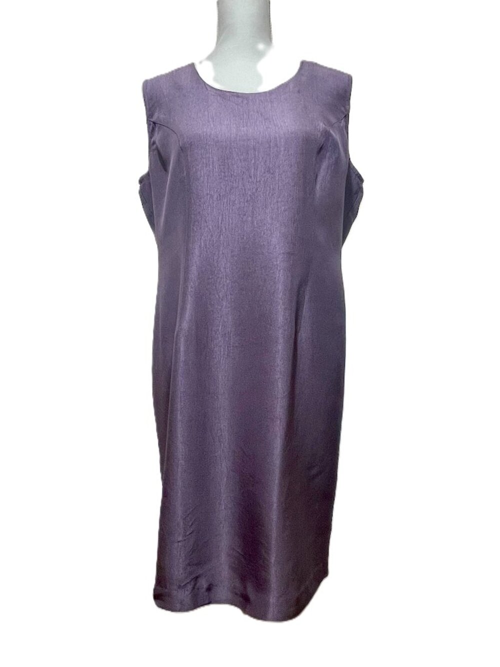 R&M Richards Petite Sleeveless Purple Dress with a Beautiful Finish, Sz 14P